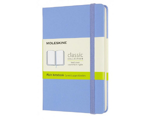 Блокнот Moleskine Classic Pocket A6 96 листов без линовки голубой на сшивке (90x140 мм)